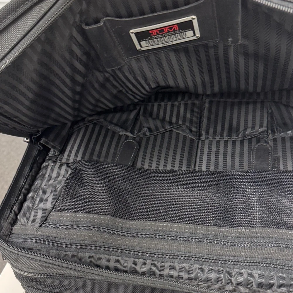 Tumi stylish briefcase